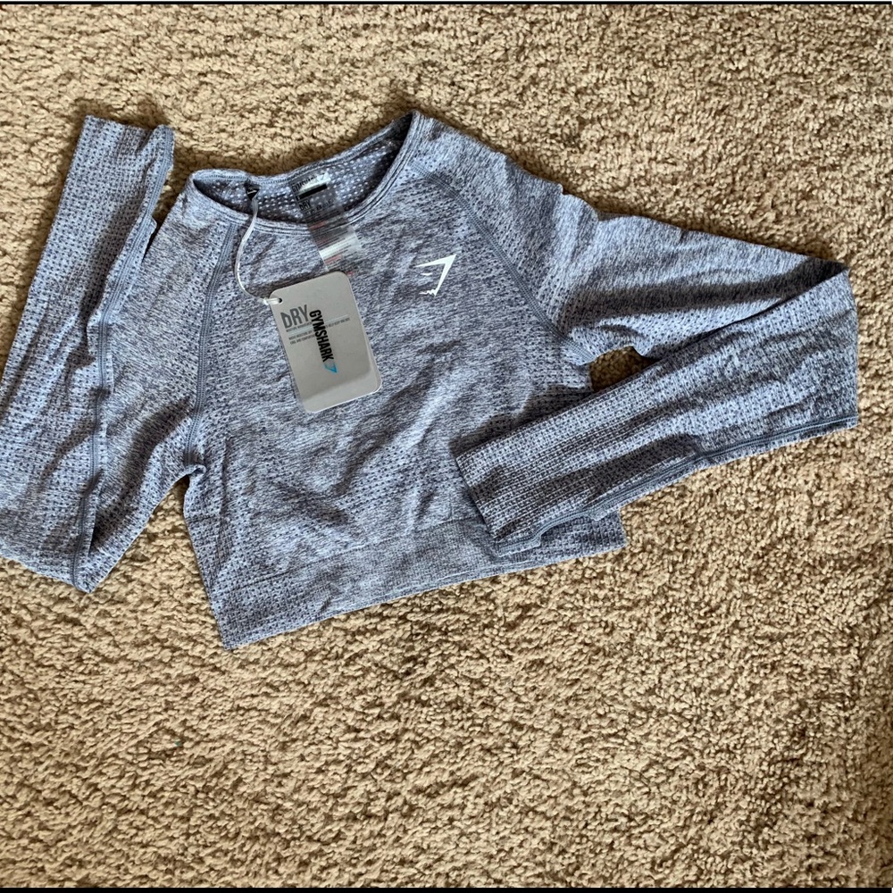 Gymshark crop long sleeve!!